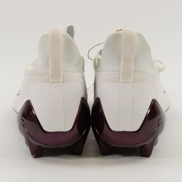 Adidas Adizero Primeknit \'White Maroon\' HP8741 Football Cleats size 15